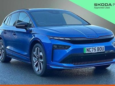 Used Skoda Enyaq iV SportLine 154 kW (210 HP) 2026 Race blue metallic SUV