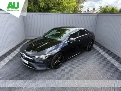 Usado Mercedes CLA220 AMG line 190 HP (139 kW) 2020 Preto Sedan