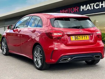 Usado Mercedes A160 Executive 2017 Vermelho Citadino