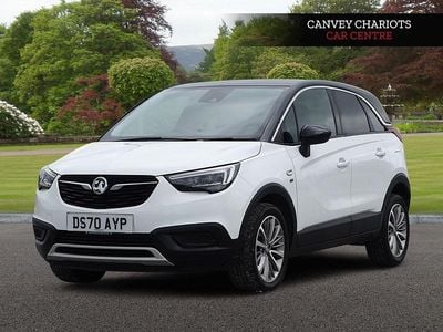 Second-hand Vauxhall Crossland X 102 CP (75 kW) 2020 Alb SUV