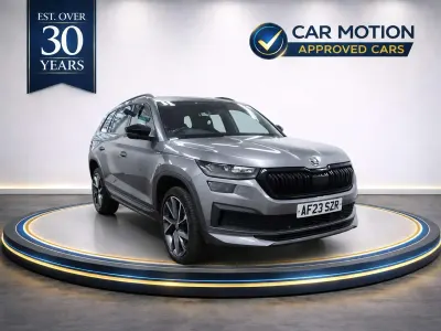 Begagnad Skoda Kodiaq SportLine 2023 Grå SUV