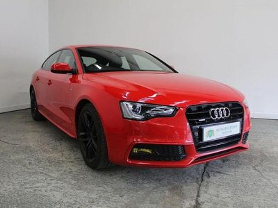 Used Audi A5 Sportback S-Line 190 HP (139 kW) 2015 Red Hatchback