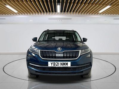 Second-hand Skoda Kodiaq SE L 150 CP (110 kW) 2021 Albastru SUV