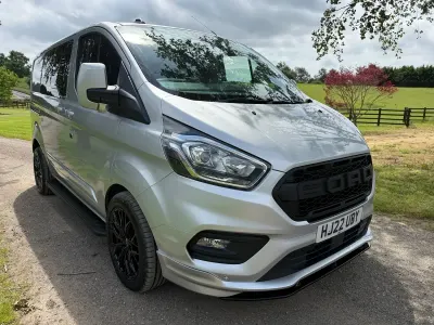 Used Ford Transit Custom Limited 130 HP (95 kW) 2022 Silver Cabriolet