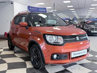 Orange Used 2017 Suzuki Ignis SZ-T Hatchback | £6,995 (Fair price)