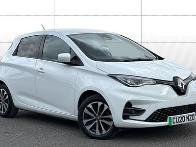Used Renault Zoe GT-Line 100 kW (136 HP) 2020 White Hatchback