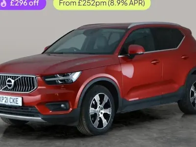 Used Volvo XC40 Inscription 163 HP (119 kW) 2021 Red SUV