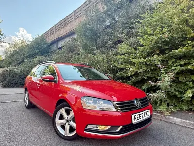 Used VW Passat SE 140 HP (102 kW) 2012 Red Estate