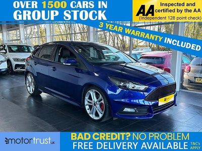 Blue Used 2015 Ford Focus ST Hatchback | £14,000 (Fair price)