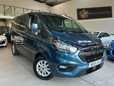 Used Ford Transit Custom Limited 130 HP (95 kW) 2019 Blue Van