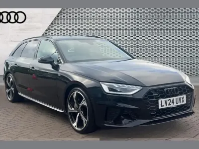 Used Audi A4 Black Edition 204 HP (150 kW) 2024 Black Estate
