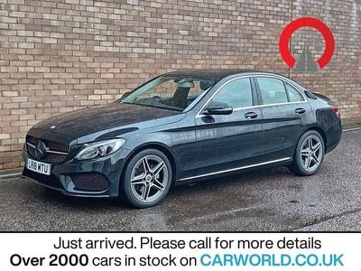 Used Mercedes C220 170 HP (125 kW) 2018 Black Sedan