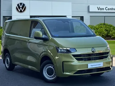 New VW T7 150 HP (110 kW) 2026 Green Van