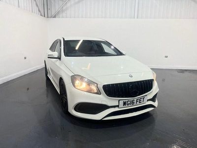 Used Mercedes A180 AMG line 109 HP (80 kW) 2016 White Hatchback
