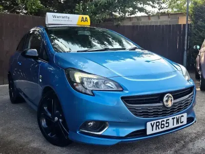 Used Vauxhall Corsa Edition 70 HP (51 kW) 2015 Blue Hatchback