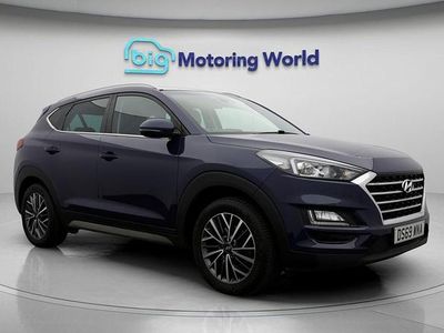 Blue Used 2020 Hyundai Tucson Premium SUV | £14,600 (Fair price)