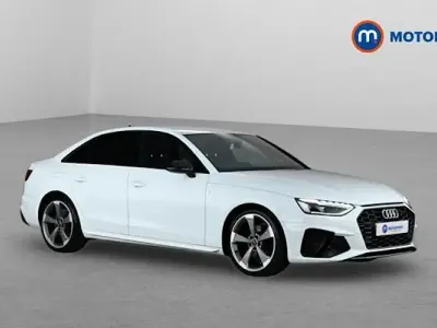Used Audi A4 Black Edition 150 HP (110 kW) 2020 White Sedan