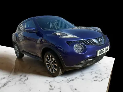 Used Nissan Juke Tekna 117 HP (86 kW) 2017 Blue SUV