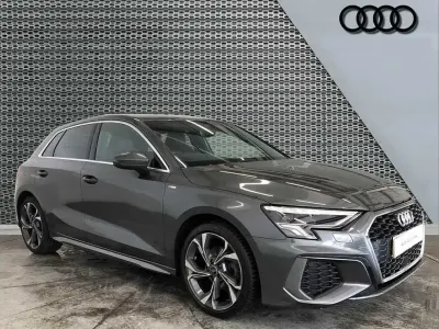 Used Audi A3 S-Line 108 HP (79 kW) 2023 Grey Sedan