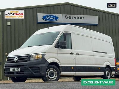 White Used 2023 VW Crafter Trendline Van | £23,994 (A bit pricey)