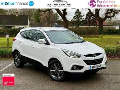 White Used 2014 Hyundai ix35 SE SUV | £4,550 (Fair price)