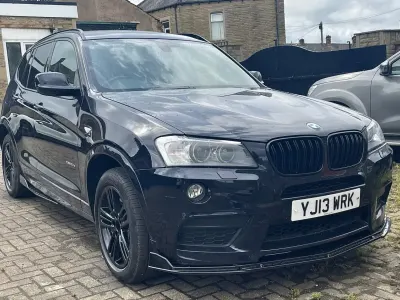 Used BMW X3 M Sport 184 HP (135 kW) 2013 Black SUV