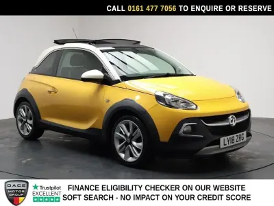 Second-hand Vauxhall Adam Rocks 70 CP (51 kW) 2018 Portocaliu Hatchback
