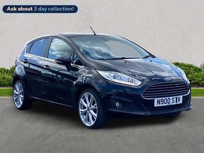Used Ford Fiesta Titanium 100 HP (73 kW) 2016 Black Hatchback