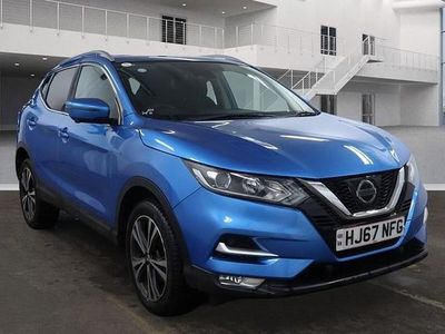 Used Nissan Qashqai N-Connecta 2017 Vivid blue SUV