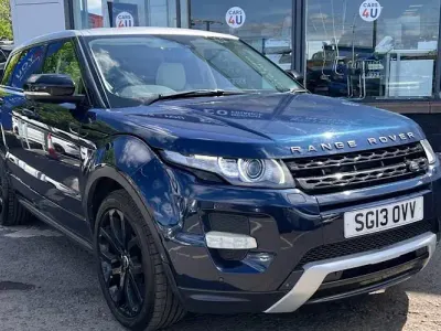 Used Land Rover Range Rover evoque Dynamic 190 HP (139 kW) 2013 Blue SUV