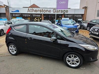 Black Used 2016 Ford Fiesta Zetec Hatchback | £7,995 (A bit pricey)