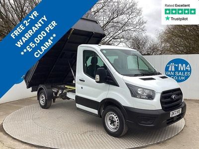 Used Ford Transit S 130 HP (95 kW) 2022 White Cabriolet