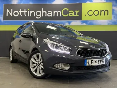 Used Kia Ceed Sportswagon 126 HP (92 kW) 2014 Silver Estate