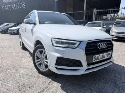 Used Audi Q3 S-Line 150 HP (110 kW) 2018 White SUV