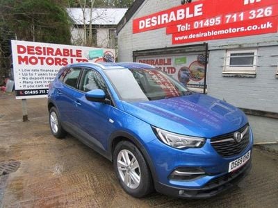 Used Vauxhall Grandland X 130 HP (95 kW) 2019 Blue SUV