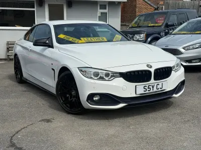 Used BMW 420 Sport Line 2015 White Coupe