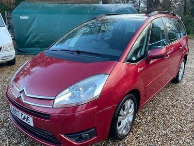 Red Used 2007 Citroën Grand C4 Picasso VTR Sport MPV | £2,595
