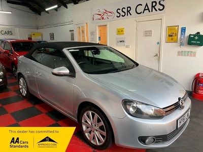 Silver Used 2011 VW Golf Cabriolet SE Cabriolet | £3,490 (Good price)