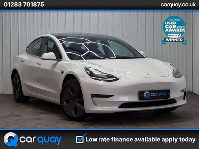Used Tesla Model 3 Long Range AWD 77 kW (106 HP) 2020 White Sedan