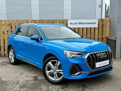 Used Audi Q3 S-Line 150 HP (110 kW) 2020 Blue SUV