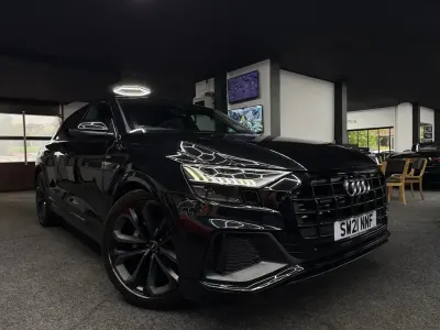Used Audi Q8 Black Edition 286 HP (210 kW) 2021 Black SUV
