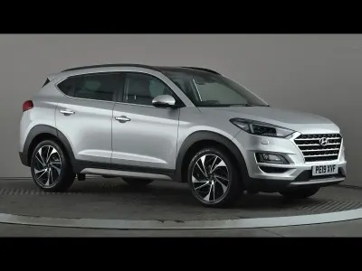 Used Hyundai Tucson Premium SE 177 HP (130 kW) 2019 Silver SUV