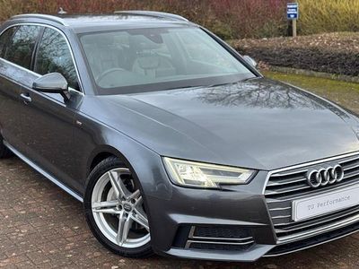 Used Audi A4 S-Line 190 HP (139 kW) 2017 Grey Estate