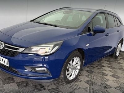 Used Vauxhall Astra 110 HP (80 kW) 2019 Blue Estate