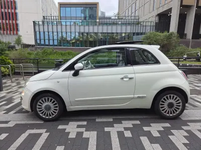 Occasion Fiat 500 Lounge 2008 Blanc Citadine