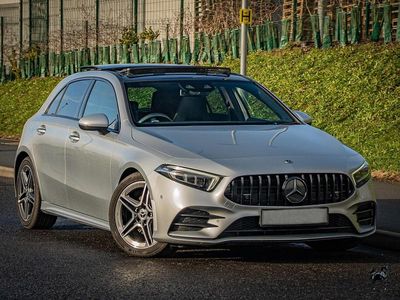 Used Mercedes A220 AMG Line Premium Plus 190 HP (139 kW) 2020 Silver Hatchback