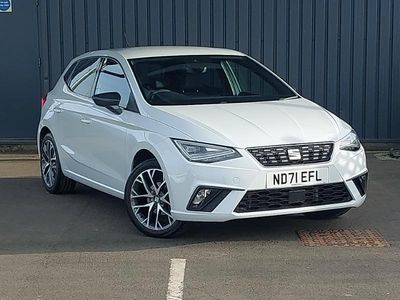 Used Seat Ibiza XCELLENCE 95 HP (69 kW) 2021 White Hatchback