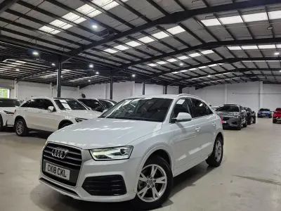 Used Audi Q3 S-Line 184 HP (135 kW) 2018 White SUV