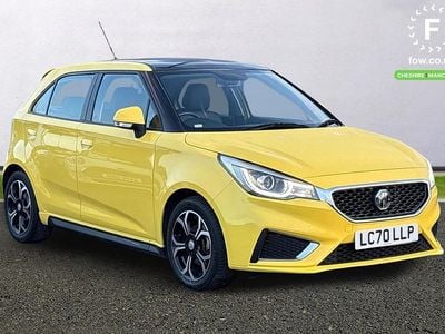 Yellow Used 2020 MG MG3 Exclusive Hatchback | £7,999 (Good price)