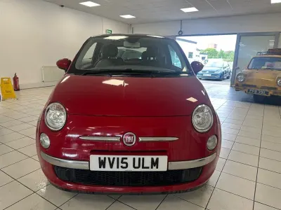 Usado Fiat 500 Lounge 69 HP (50 kW) 2015 Vermelho Citadino
